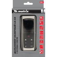 Лазерный дальномер с электронным угломером Matrix LD-60 38016