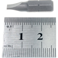 Бита 1/4", Slotted, 5,5х1.0 мм, 25 мм KING TONY 102555S2
