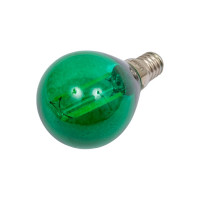 Лампа Uniel LED-G45-5W/GREEN/E14 GLA02GR светодиодная, форма шар UL-00002987