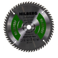 Диск пильный Hilberg Industrial Дерево 185x20/16x60Т HW187