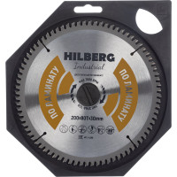 Диск пильный Hilberg Industrial Ламинат 200x30x80Т HL200