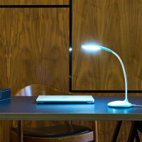 Настольный светильник Uniel TLD-558 Blue/LED/280Lm/5000K/Dimmer, UL-00004140