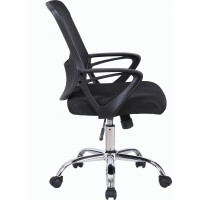 Компьютерное офисное кресло BRABIX Next MG-318, с подлокотниками, хром 531834