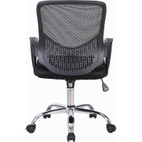 Компьютерное офисное кресло BRABIX Next MG-318, с подлокотниками, хром 531834