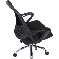 Компьютерное офисное кресло BRABIX Next MG-318, с подлокотниками, хром 531834