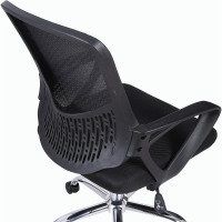 Компьютерное офисное кресло BRABIX Next MG-318, с подлокотниками, хром 531834