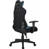 Компьютерное геймерское офисное кресло BRABIX GT Racer GM-100, с подлокотниками, подушки, экокожа 531818