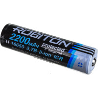 Аккумулятор ROBITON 2.2/Li18650 с защитой bulk 11579