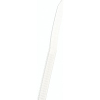 Пластиковый хомут белый 4.0x250мм универсальный 25шт Эврика ER-04252 956508