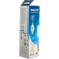 Светодиодная лампа Uniel LED-CW35-7,5W/NW/E14/CL GLA01TR. UL-00003296