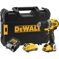 Компактная дрель-шуруповерт DEWALT 12 В XR DCD701D2-QW
