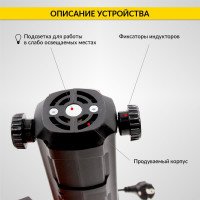 Индукционный беcпламенный нагреватель iCartool нагрев до 800⁰С, 1 кВт, 5 шт насадок IC-190