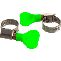 Набор хомутов Профитт нерж. червячный 10-16-х пластиковый ключ , 2 шт 3174343