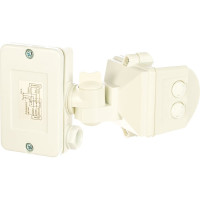 Детектор движения IEK ДД 019 1100Вт угол обз. 120град., дальн. 12м IP44 бел. LDD13-019-1100-001