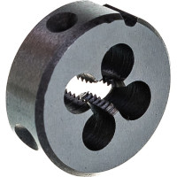 Круглая ручная плашка с направляющей в наборе М6х1.0, HSS, Ф25х9 мм Thorvik D-DRIVE MDG61 52862