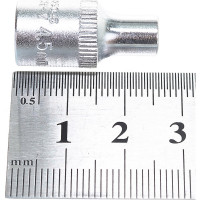 Головка торцевая 6-гранная (4.5 мм; L=25 мм; 1/4DR) ROCKFORCE RF-525045(11635)