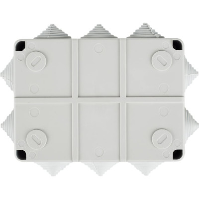 Распаечная коробка IEK, 150x110x070, IP55, КМ41242, ИЭК, белая UKO10-150-110-070-K41-55