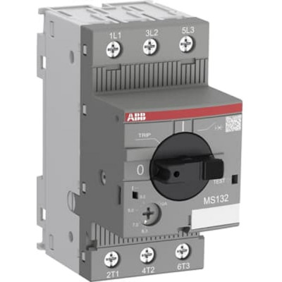 Автоматический выключатель с регулированием тепловой защитой ABB MS132-1.6 ,100кА, 1A-1.6А 1SAM350000R1006