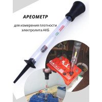 Ареометр для электролита с колбой Rockforce RF-9G4005A(26932)
