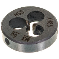 Круглая плашка NORGAU M3х0,5 013701130