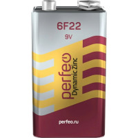 Батарейка PERFEO 6F22 1 шт в пленке 30 005 312