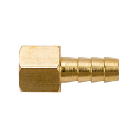 Штуцер пневматический внутренняя резьба 1/4- елочка 8 мм ROCKFORCE RF-FFH04/05(1837)