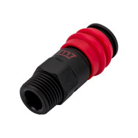 Муфта быстросъемная композитная (F>M1/2"; 68 мм) MIGHTY SEVEN SY-0413M