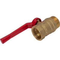 Шаровой кран для воды ОПТИМА 1" г/ш рычаг SOFMH001