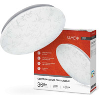 Светодиодный светильник IN HOME DECO 36Вт 230В 4000К 3240лм 380х55мм БАМБУК 4690612025049