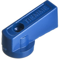 Ручка-флажок для коллекторов и кранов Tiemme SMALL металлическая, синяя 1790005