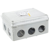 Распаечная коробка IEK, 150x110x070, IP55, КМ41242, ИЭК, белая UKO10-150-110-070-K41-55