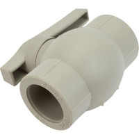 Кран шаровой VALFEX PP-R серый, 32 мм 10144032Г 007-7687