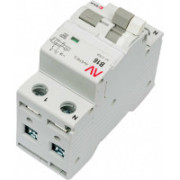Дифференциальный автомат EKF DVA-6, 1P+N, 16А, 30мА, 6кА, AVERES, rcbo6-1pn-16B-30-a-av