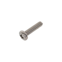 Винт КРЕП-КОМП полуцилиндрическая головка, нержавейка DIN7985 А2 6х25 20шт вцн625мф