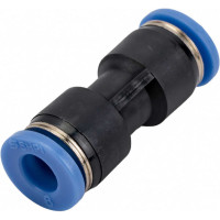 Фитинг цанговый прямой соединительный для трубок диаметром 6 мм SHPI PUC 06