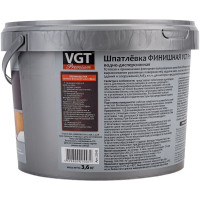 Шпатлевка ВД финишная премиум 3.6 кг VGT 11603673