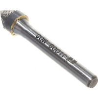 Борфреза твердосплавная зенкер 60 град. с двойной насечкой (10х8 мм; хвостовик 6 мм) ПНЕВМО-ТРЕЙД J1008-M06