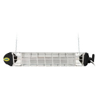 Инфракрасный обогреватель MO-EL Fiore, 1,2 кВт черный 766N