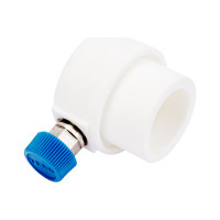 Заглушка TEBO PPR для коллектора 32 с воздухоотводчиком 030091412