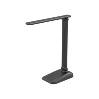 Настольный светильник Ultraflash UF-732 С02, черный, LED, 7 Вт, 3 уровня яркости 14182