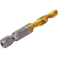 Сверло-метчик (М6х1х57.5 мм; HSS-TiN) SKRAB 33826