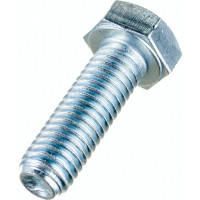 Болт Стройметиз М8х25 DIN 933, класс прочности 5.8, цинк уп. 4 шт 3011621