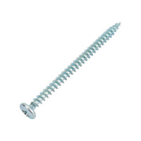 Универсальные саморезы Стройбат пкр. 5,0x70 белый цинк 100 шт 305190
