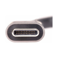 Кабель-адаптер Telecom, Type-Cm -- USB 3.0 Af, OTG, 1,5A, 5,0 Gbps, Alum grey 0,2m TC409M