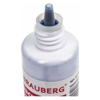 Штемпельная краска BRAUBERG Professional clear stamp, синяя, 30 мл, на водной основе 227981
