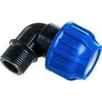 Отвод компрессионный PN16 (32 мм; 1") с наружной резьбой RTP 11558