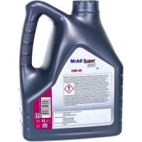 Моторное масло Mobil Super 2000 X1 полусинтетическое, 10W-40, 4 л 150548/ 152568