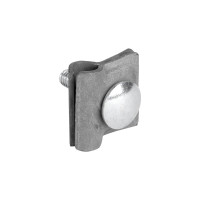 Универсальный зажим прута EKF PROxima малый, пластина 30х30мм, HZ lp-51510