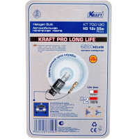 Комплект автоламп KRAFT Н3, 12 В, 55 Вт, Pro Long Life, 2 шт. KT 700224