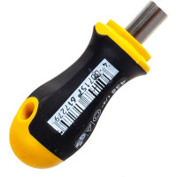Отвертка под биты Felo 1/4" Stubby, 61 мм, 46902640